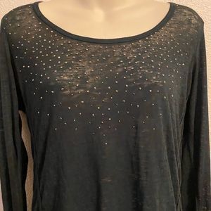 Maurice’s sheer long sleeve top!